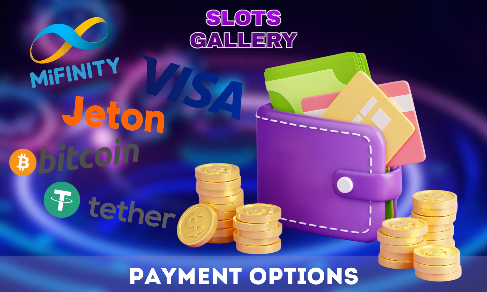 Payment methods at Slots Gallery for New Zealanders
