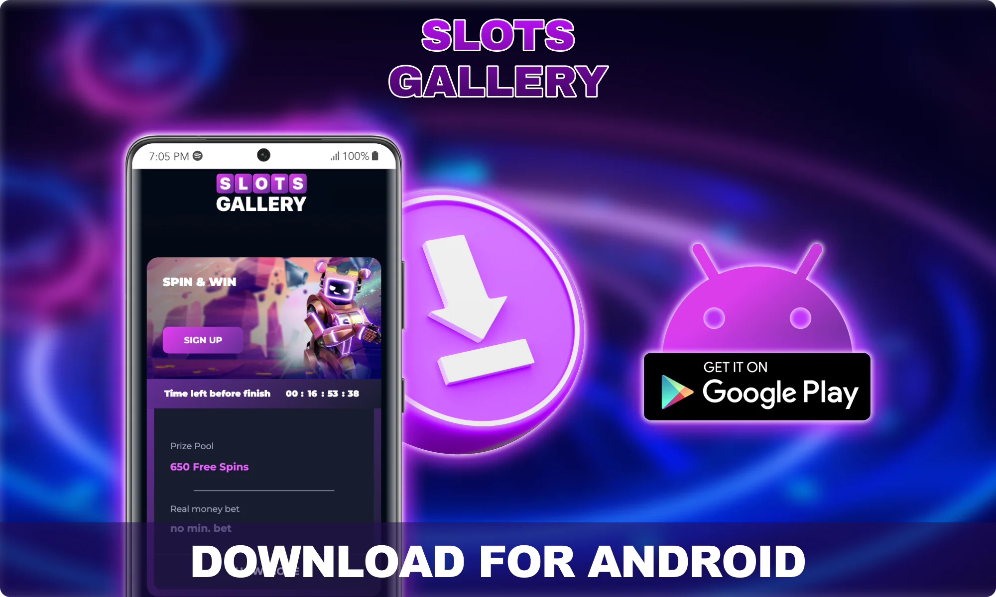Get Android App - Slots Gallery New Zealand