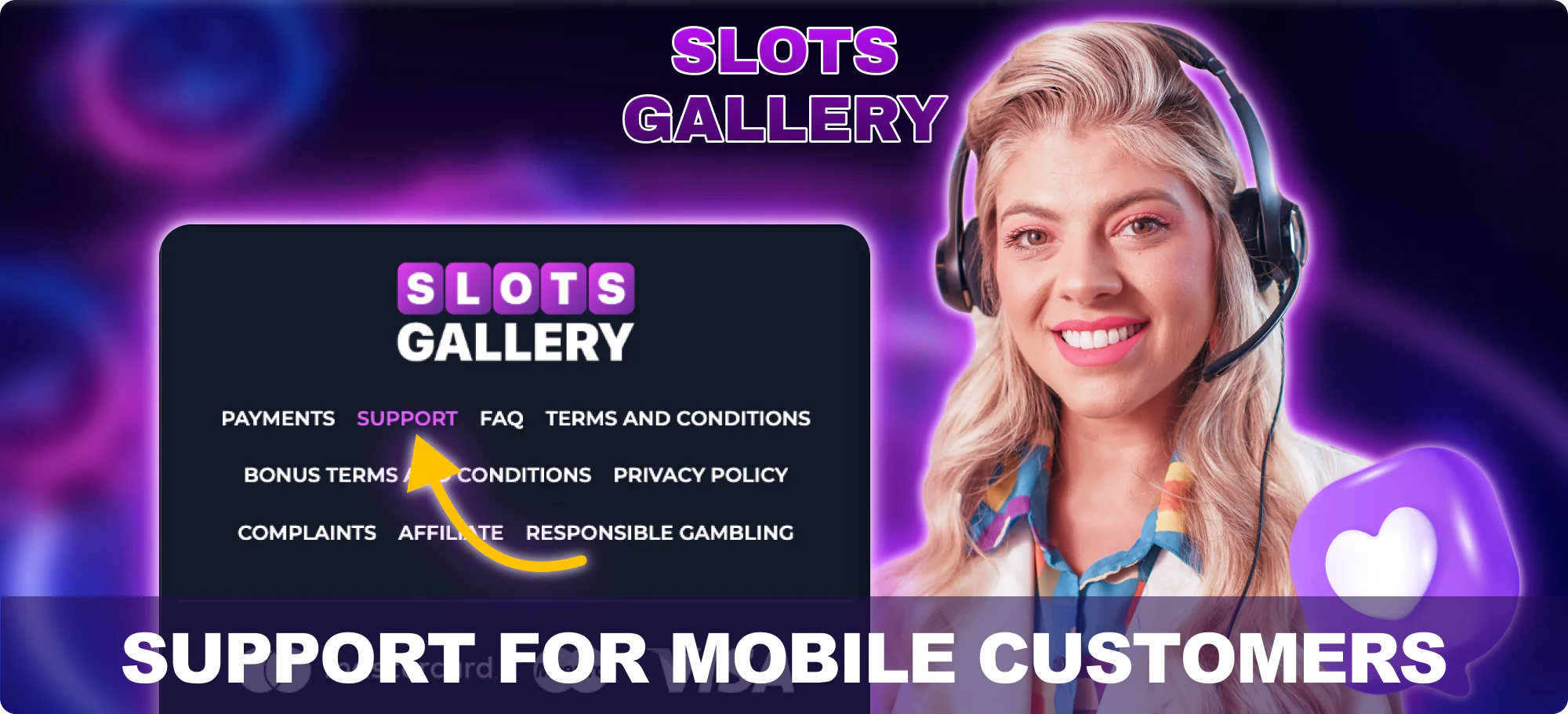 Customer support for mobile players from New Zealand - Slots Gallery